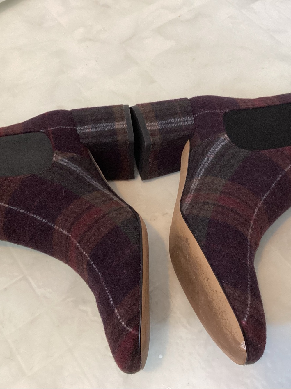 Coach plaid boots - Picture 3 of 10